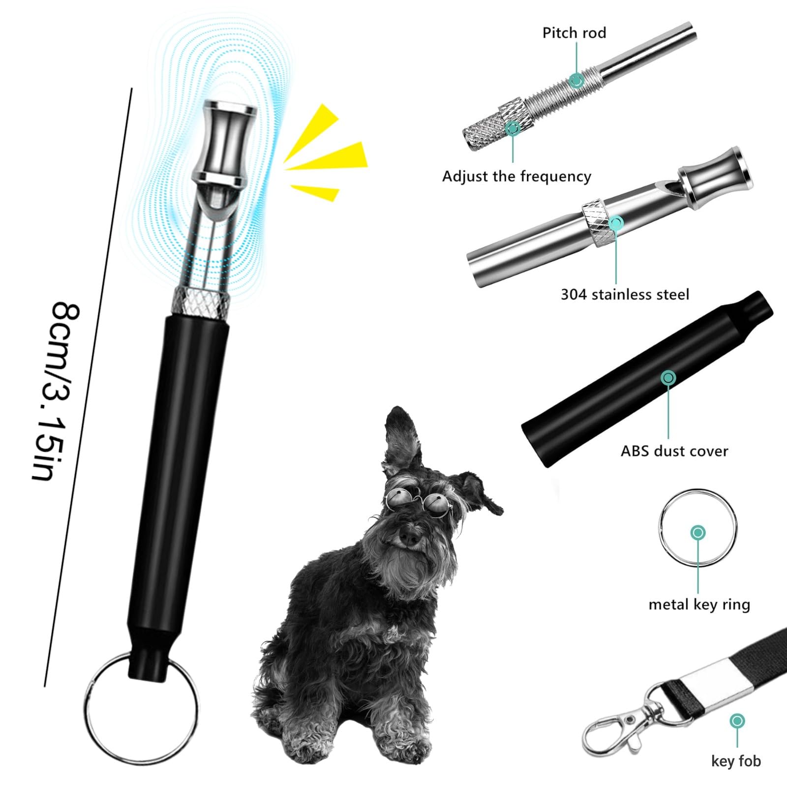 Dog Whistle CdbC - 2Pack To Stop Barking Neighbor's Dog